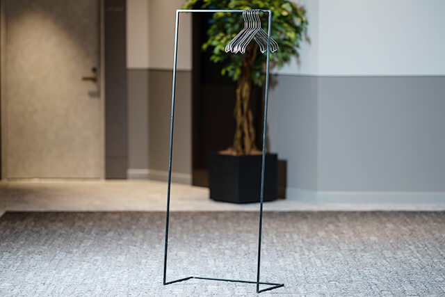 コートハンガーの写真